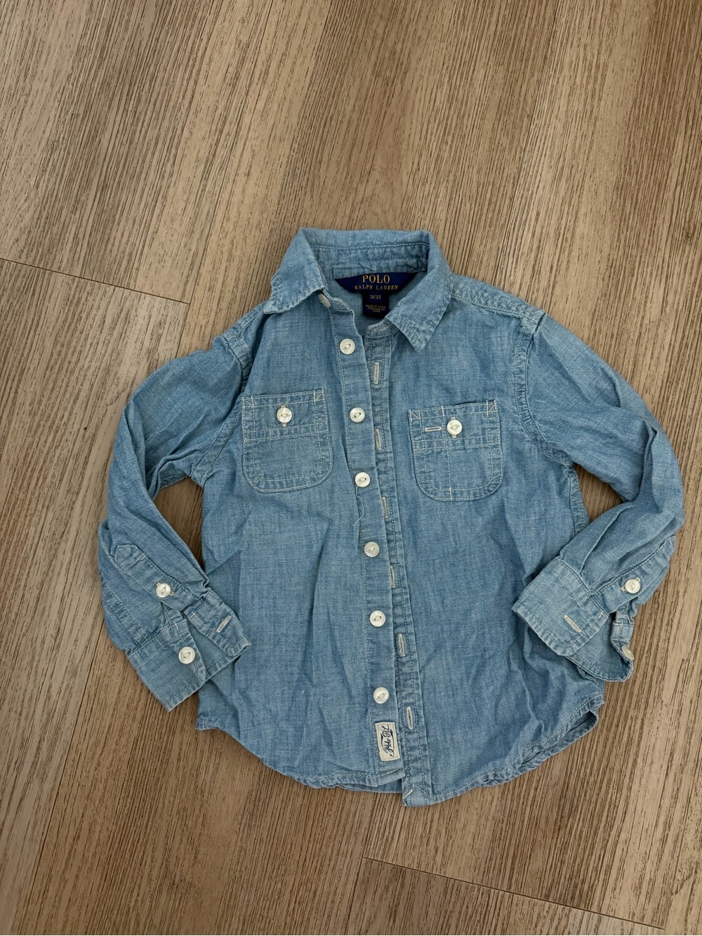 Polo by Ralph Lauren Light Blue Chambray Button-Down Shirt